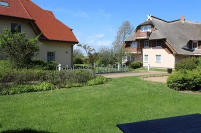 Ein Garten an der Unterkunft Birkenhof App 26, 