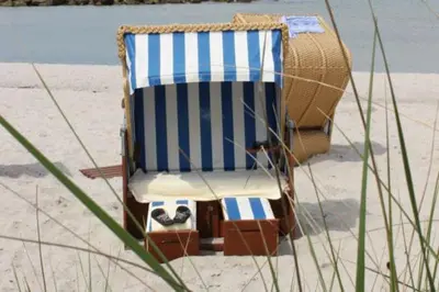 Ein Strand an oder in der Nähe der Ferienwohnung