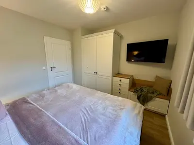 Ein Bett oder Betten in einem Zimmer der Unterkunft Birkenhof App 29