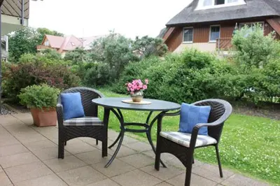 Ein Garten an der Unterkunft Birkenhof App 38