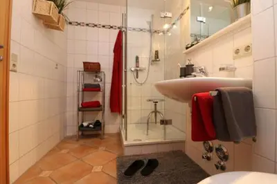 Ein Badezimmer in der Unterkunft Birkenhof App 42
