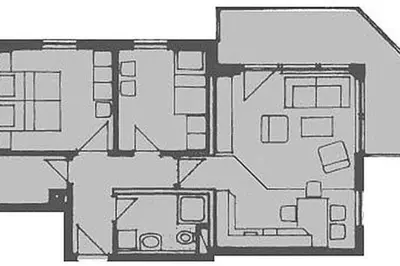 Grundriss der Unterkunft Birkenhof App 46