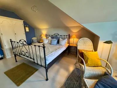 Ein Bett oder Betten in einem Zimmer der Unterkunft Birkenhof App 48