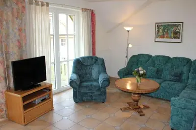 TV/Unterhaltungsangebot in der Unterkunft Birkenhof App 73