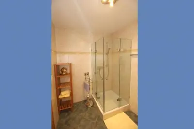 Ein Badezimmer in der Unterkunft Birkenhof App 76
