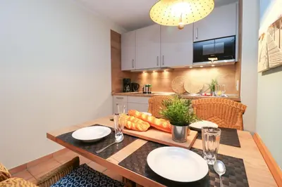 Essen in der Ferienwohnung oder in der Nähe