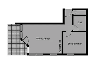 Grundriss der Unterkunft Oewern Diek App 38