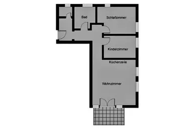 Grundriss der Unterkunft Oewern Diek App 58