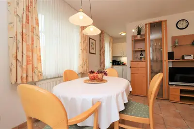 Küche/Küchenzeile in der Unterkunft Wohnpark Strandstraße App 06