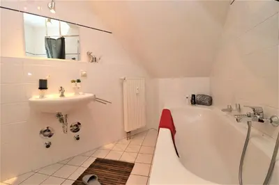 Ein Badezimmer in der Unterkunft Wohnpark Schmiedestraße App 03
