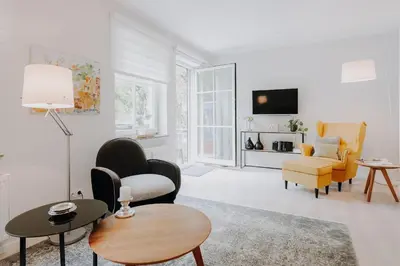 TV/Unterhaltungsangebot in der Unterkunft Wohnpark Schmiedestraße App 05