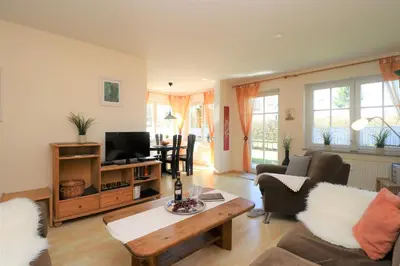 TV/Unterhaltungsangebot in der Unterkunft Wohnpark Schmiedestraße App 15